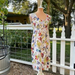 Cotton print dress